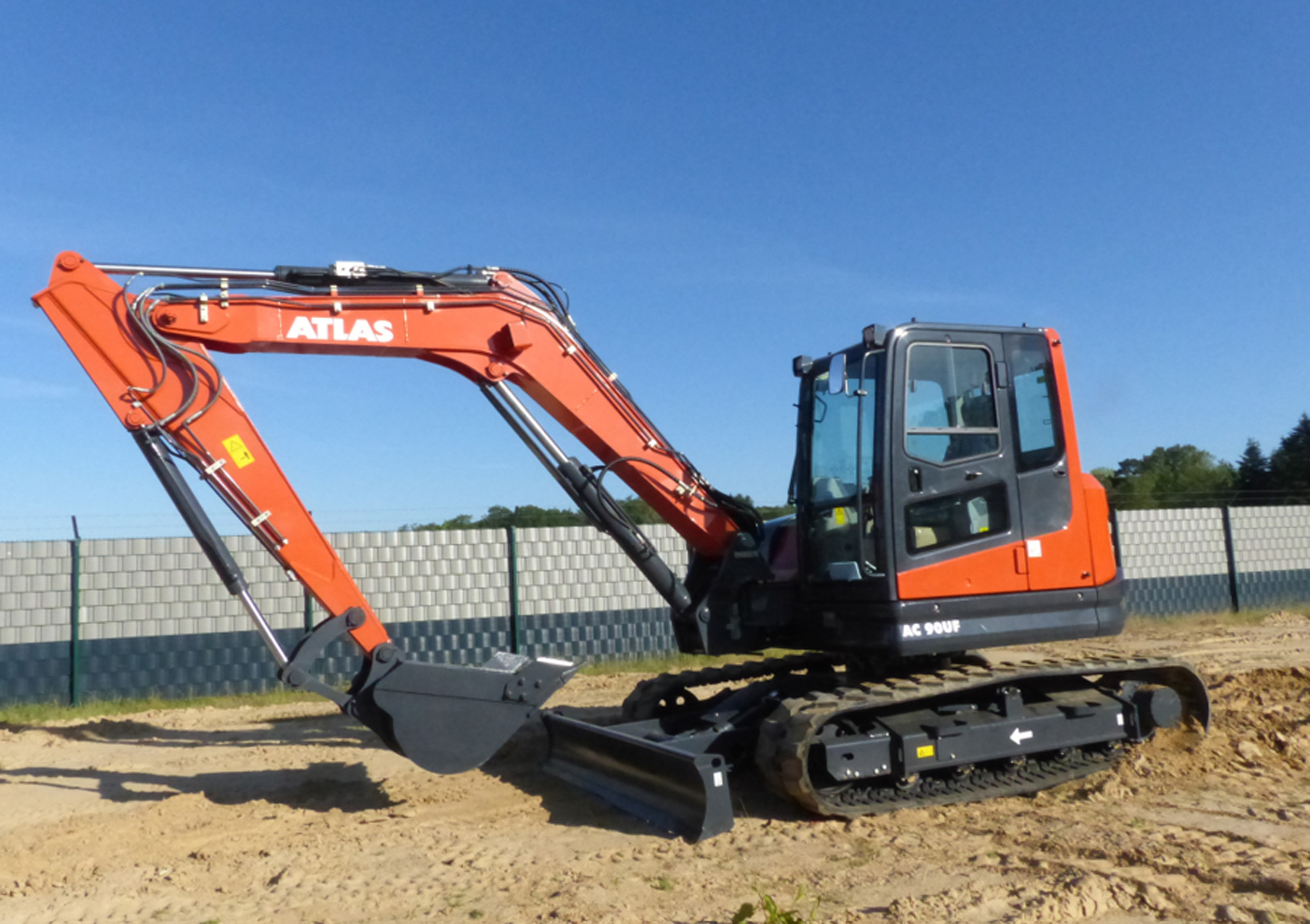 Atlas AC 90UF Midibagger, 8.750 kg Dienstgewicht
